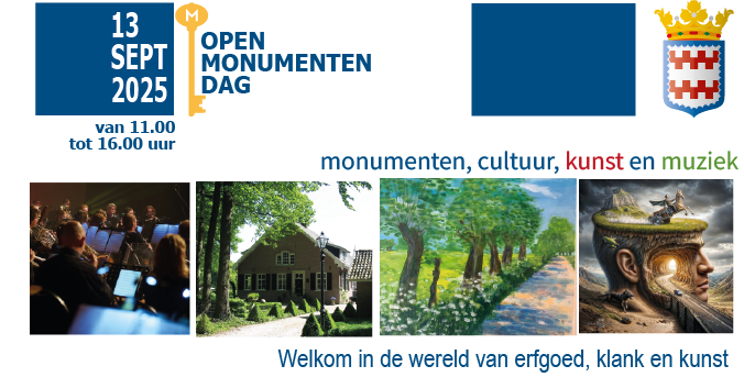 Kunst, muziek en Open&nbsp;Monumentendag